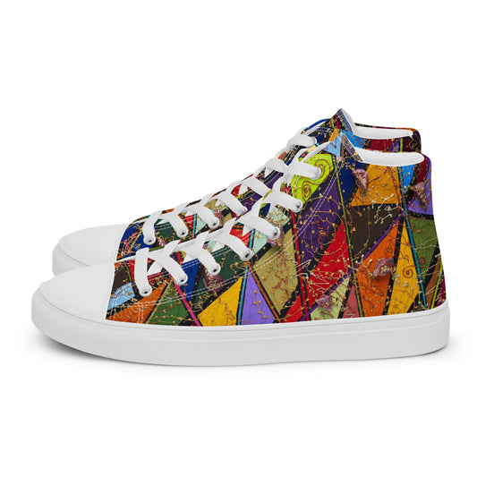 K2 - Women’s Canvas Sneakers / High-Top Canvas Shoes