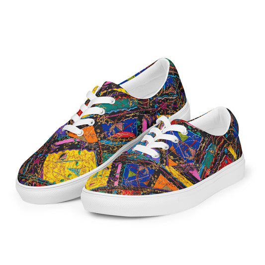 PIXEL - Women’s Lace-up Canvas Shoes