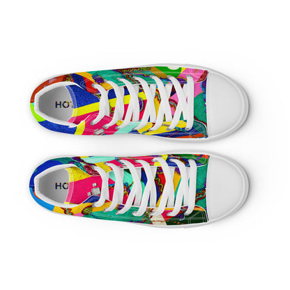VETRAIL - Women’s Canvas Sneakers /  High-Top Canvas Shoes