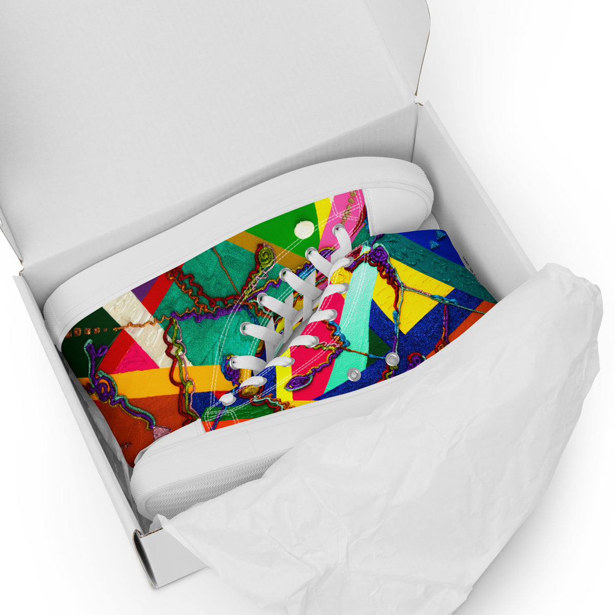 VETRAIL - Women’s Canvas Sneakers /  High-Top Canvas Shoes