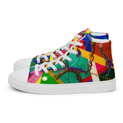 VETRAIL - Women’s Canvas Sneakers /  High-Top Canvas Shoes
