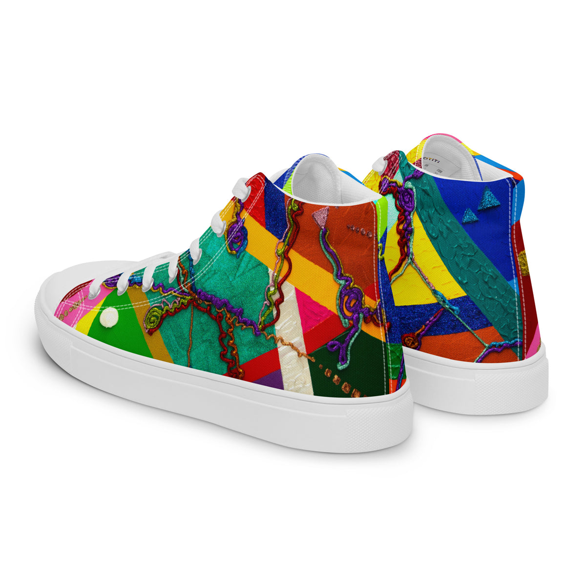 VETRAIL - Women’s Canvas Sneakers /  High-Top Canvas Shoes