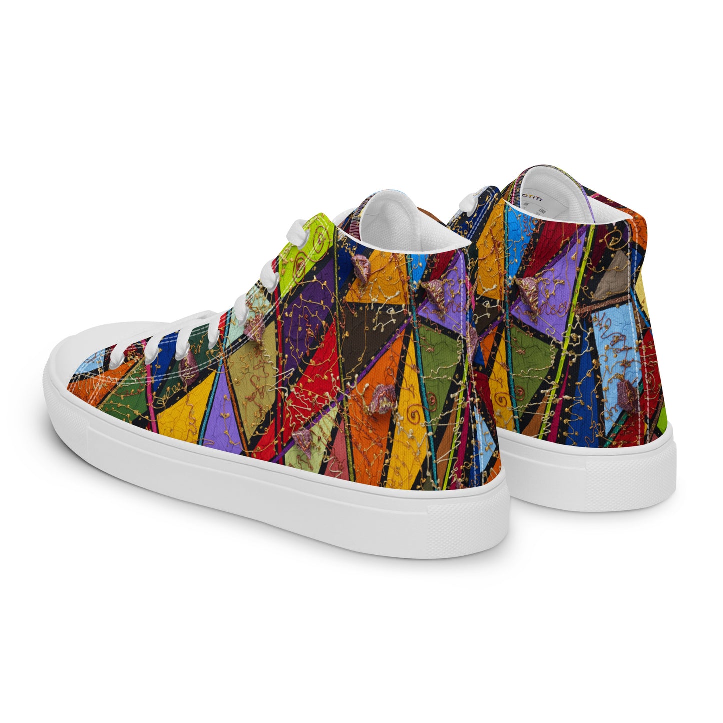 K2 - Women’s Canvas Sneakers /  High-Top Canvas Shoes