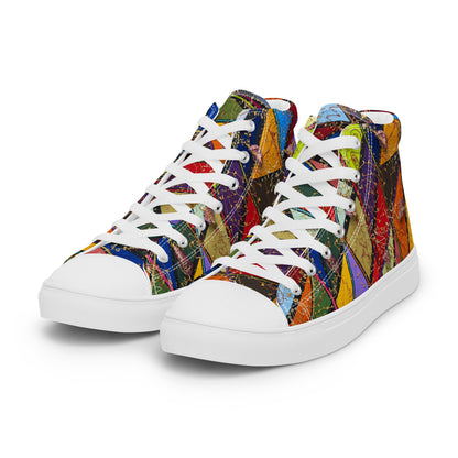 K2 - Women’s Canvas Sneakers /  High-Top Canvas Shoes