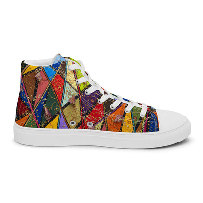 K2 - Women’s Canvas Sneakers /  High-Top Canvas Shoes