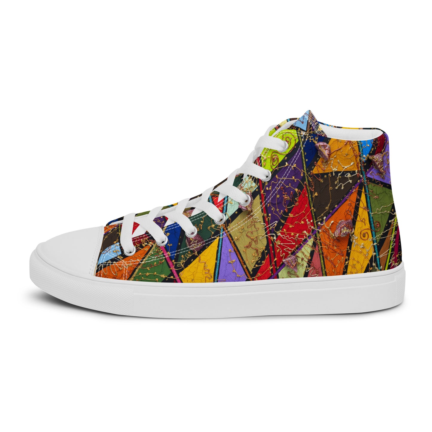 K2 - Women’s Canvas Sneakers /  High-Top Canvas Shoes