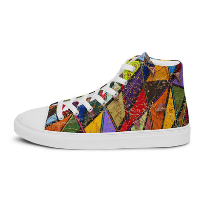 K2 - Women’s Canvas Sneakers /  High-Top Canvas Shoes