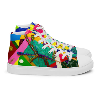 VETRAIL - Women’s Canvas Sneakers /  High-Top Canvas Shoes