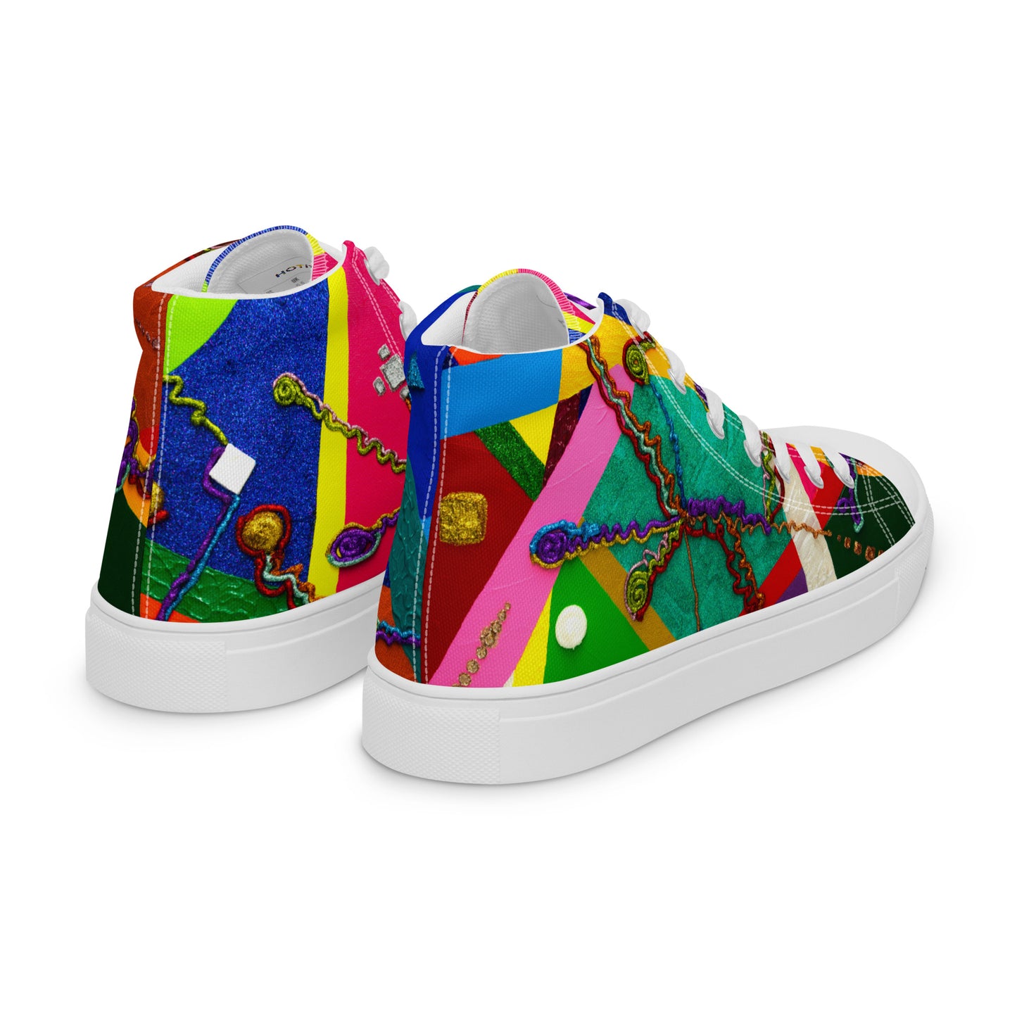 VETRAIL - Women’s Canvas Sneakers /  High-Top Canvas Shoes