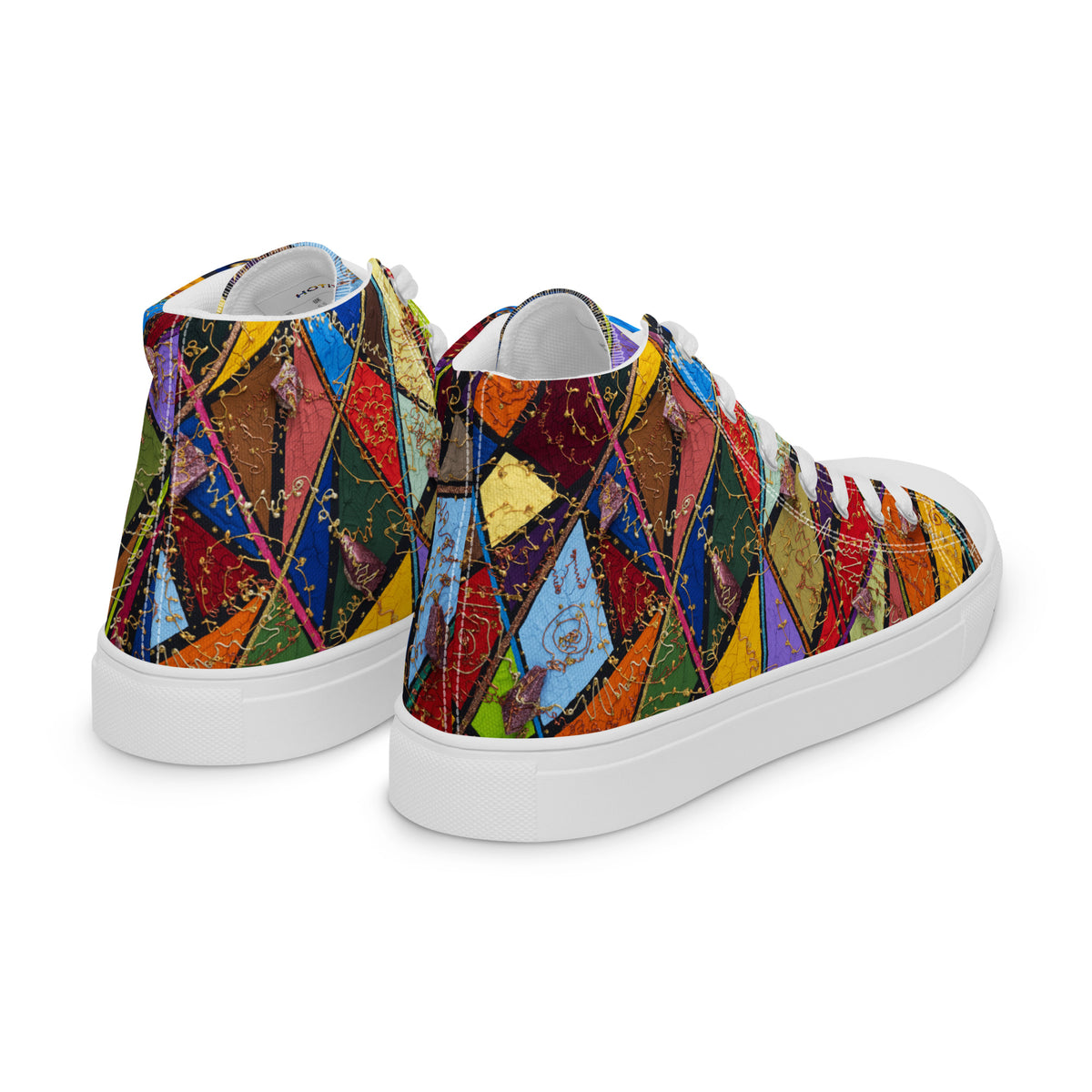 K2 - Women’s Canvas Sneakers /  High-Top Canvas Shoes