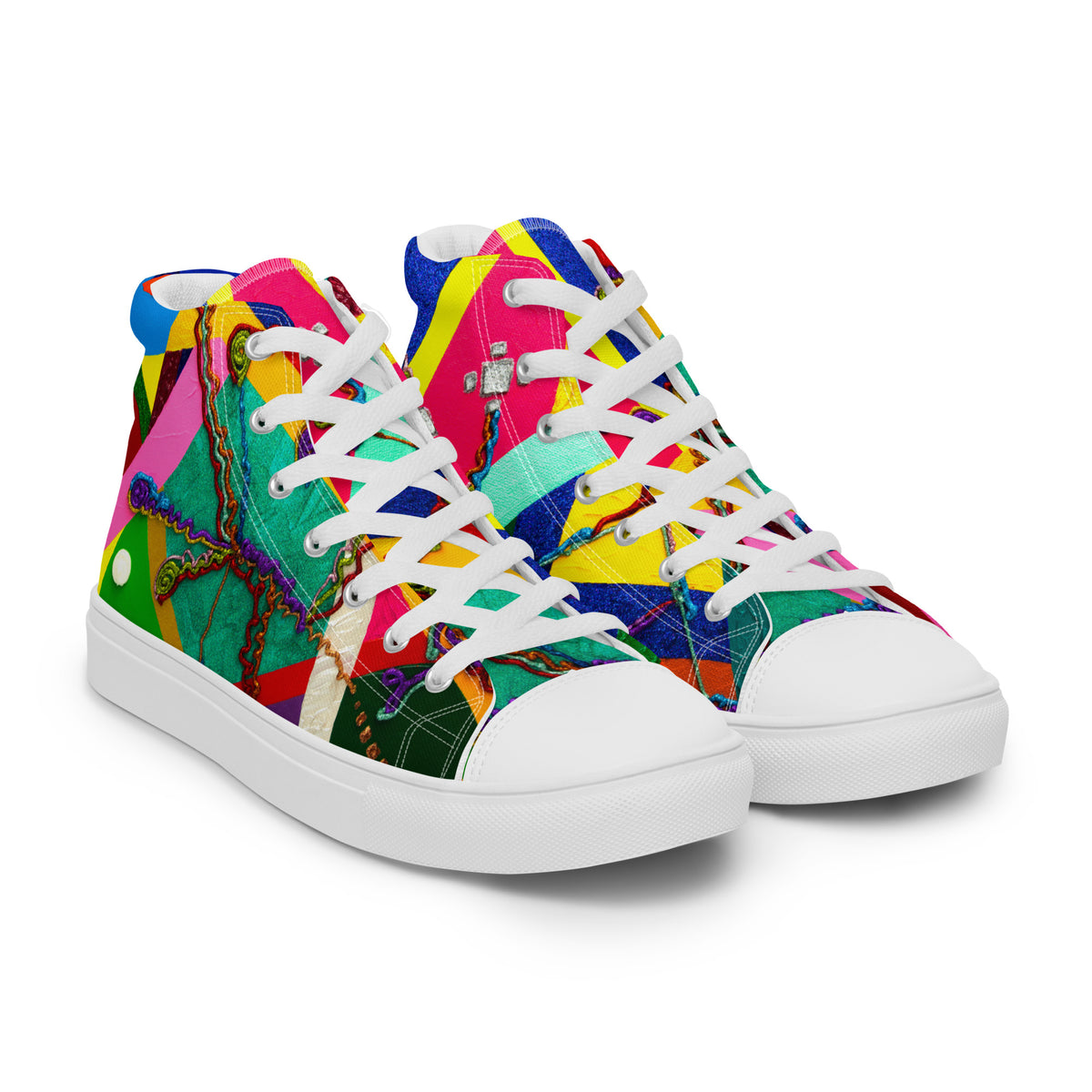 VETRAIL - Women’s Canvas Sneakers /  High-Top Canvas Shoes