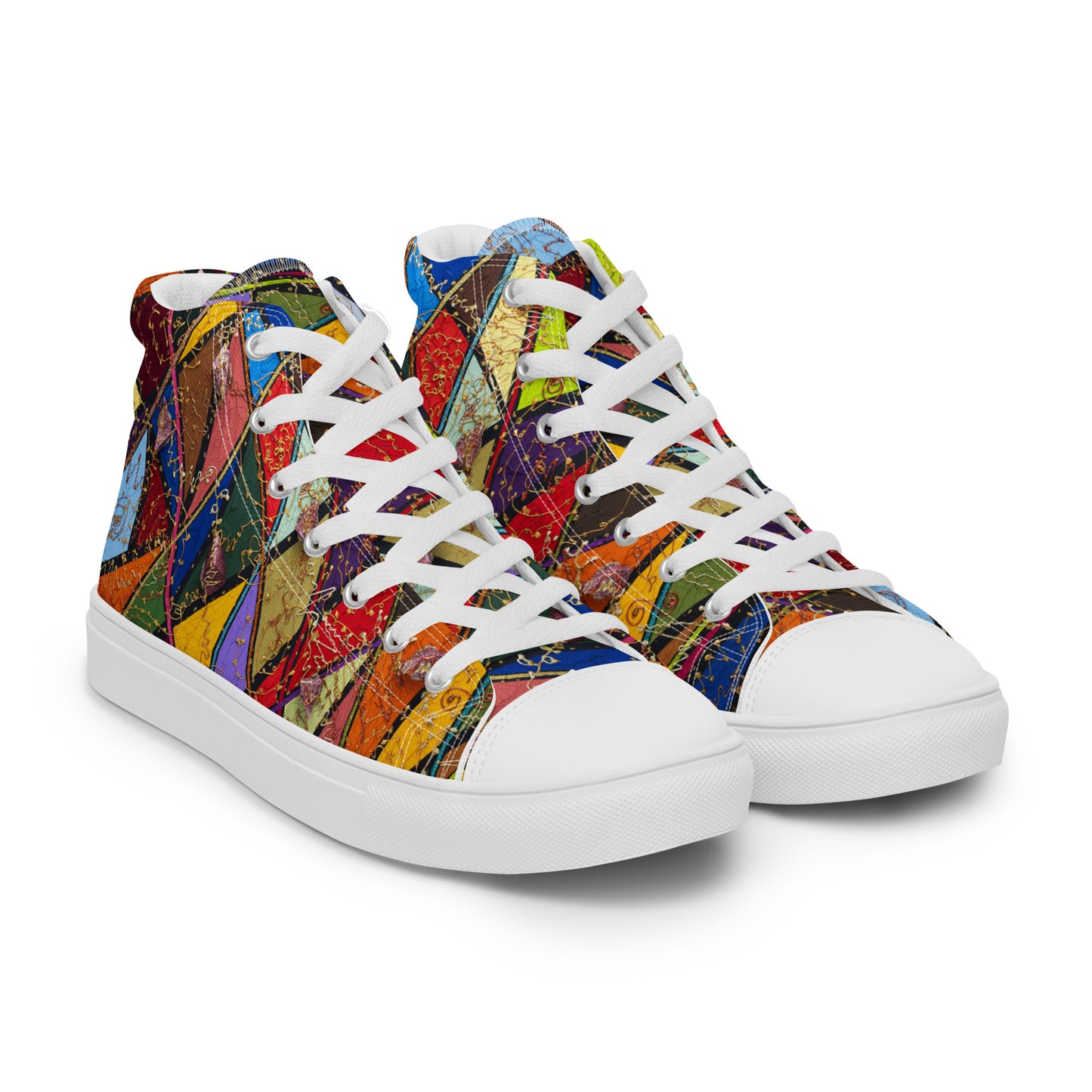 K2 - Women’s Canvas Sneakers /  High-Top Canvas Shoes
