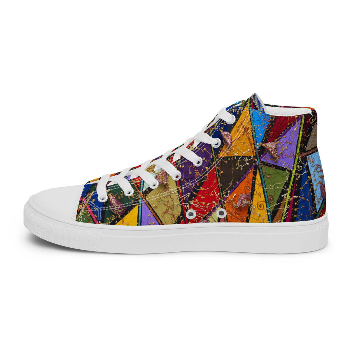 K2 - Women’s Canvas Sneakers /  High-Top Canvas Shoes