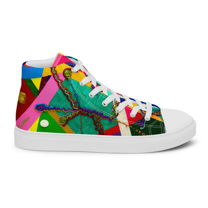 VETRAIL - Women’s Canvas Sneakers /  High-Top Canvas Shoes