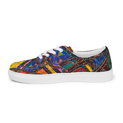 PIXEL - Women’s Lace-up Canvas Shoes