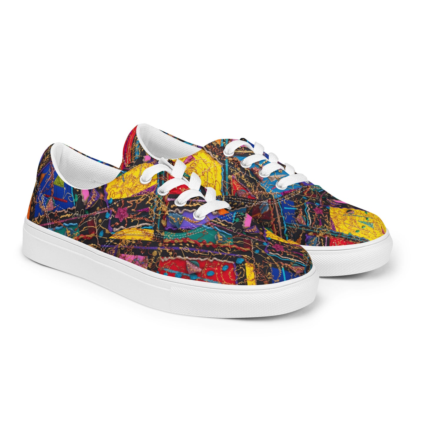 PIXEL - Women’s Lace-up Canvas Shoes